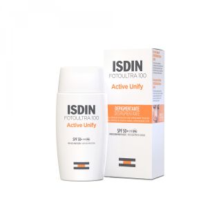 ISDIN FotoUltra100 Active Unify SPF50+ saules aizsarglīdzeklis, 50 ml