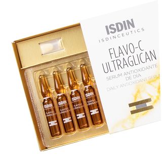 ISDIN Isdinceutics Flavo-C Ultraglican ampulas, 10 gab.