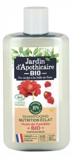 JARDIN D'APOTHICAIRE Ar kamēlijas eļļu barojošs ekoloģisks šampūns, 250 ml