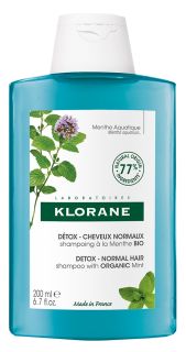 KLORANE Aquatic Mint šampūns, 200 ml