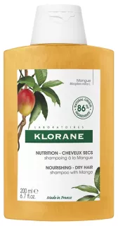 KLORANE Nourishing with Mango šampūns, 200 ml