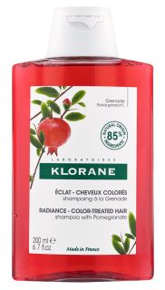 KLORANE Pomegranate šampūns, 200 ml