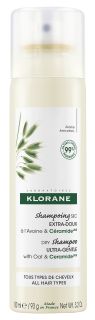 KLORANE With Oatmeal and Ceramide sausais šampūns, 150 ml