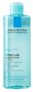 LA ROCHE-POSAY Effaclar micelārais ūdens, 400 ml