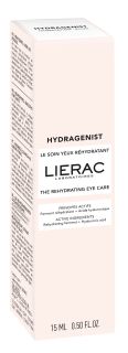 LIERAC Hydragenist The Rehydrating krēms ādai ap acīm, 15 ml