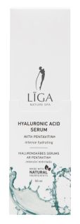 LĪGA Hyaluronic acid with Pentavitin serums, 50 ml