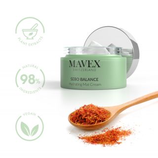 MAVEX Sebo Balance Hydrating Mat sejas krēms, 50 ml