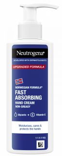 NEUTROGENA ātras iedarbības roku krēms, 150 ml