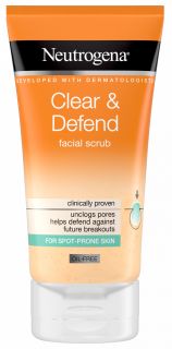 NEUTROGENA Clear&Defend skrubis, 150 ml