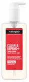 NEUTROGENA Clear&Defend+ želeja sejas mazgāšanai, 200 ml