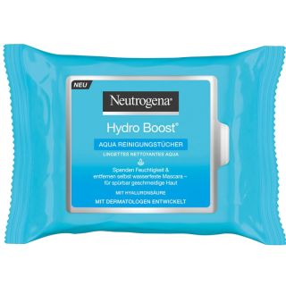 NEUTROGENA Hydro Boost Aqua mitrās salvetes, 25 gab.