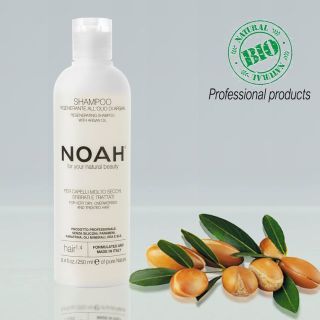 NOAH 1.4 Regenerating, Argan Oil šampūns, 250 ml