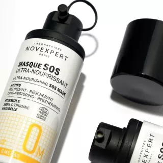NOVEXPERT Omega SOS Ultra-Nourishing skābju sejas maska, 50 ml