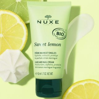 NUXE Sweet Lemon krēms rokām un nagiem, 50 ml