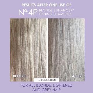 OLAPLEX Nr. 4P Blonde Enhancer Toning šampūns, 250 ml