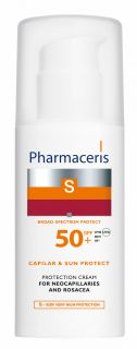 PHARMACERIS Capilar & Sun Protect SPF 50+ sejas krēms, 50 ml