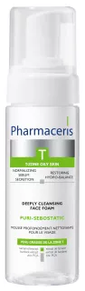 PHARMACERIS T Puri-Sebostatic attīrošas putas, 150 ml