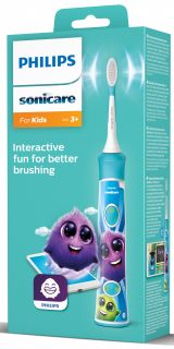 PHILIPS Sonicare KIDS (zila) HX6322/04 elektriskā zobu birste, 1 gab.