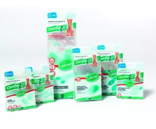 PRIM Comforsil (L) Silikona papēžu spilventiņi, 1 pāris