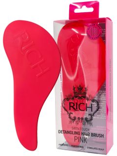 RICH Pure Luxury Satin Touch Detangling Pink matu suka, 1 gab.