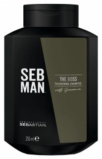 SEBASTIAN PROFESSIONAL Seb Man the Boss Thickening šampūns, 250 ml