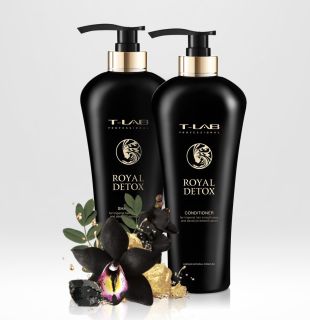 T-LAB Royal Detox Duo Treatment matu kondicionieris, 300 ml