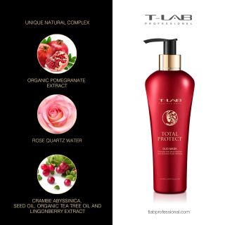 T-LAB Total Protect Duo maska matiem, 300 ml