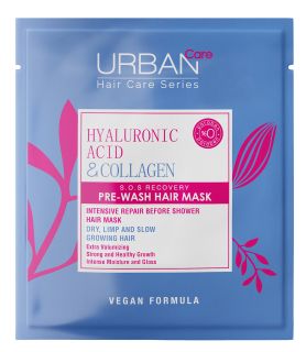 URBAN CARE Hyaluronic Acid & Collagen Pre-Wash maska matiem, 50 ml