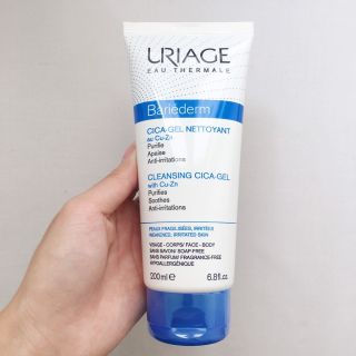 URIAGE Bariederm Cica Cu-Zn želeja sejas mazgāšanai, 200 ml