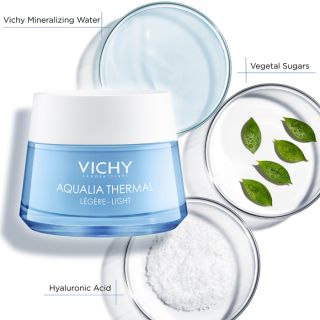 VICHY Aqualia Thermal Light sejas krēms, 50 ml