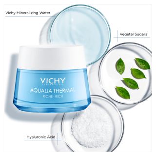 VICHY Aqualia Thermal Rich sejas krēms, 50 ml