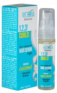 VICTORIA BEAUTY 1,2,3! Curls! for Curly Hair serums matiem, 30 ml