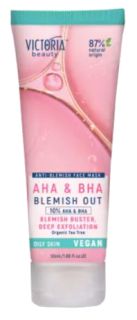 VICTORIA BEAUTY AHA + BHA Blemish Out sejas maska, 50 ml