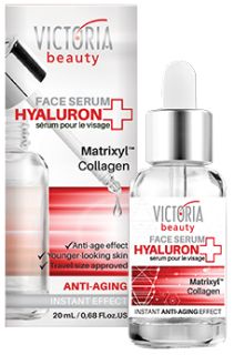 VICTORIA BEAUTY Hyaluron+ Anti-Aging Matrixyl serums, 20 ml