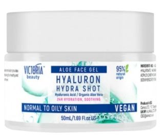 VICTORIA BEAUTY Hyaluron Hydra Shot gēls sejas krēms, 50 ml