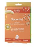 VICTORIA BEAUTY Spoonful 3-Day Magic auduma masku komplekts, 1 gab.