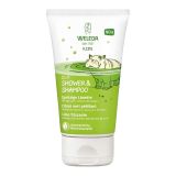 WELEDA Kids Lively Lime šampūns un mazgāšanās līdzeklis, 150 ml