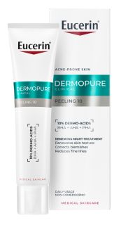 EUCERIN DermoPure Clinical Renewing Night līdzeklis sejas kopšanai, 40 ml