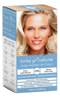 TINTS OF NATURE T10XL Extra Light Blonde matu krāsa, 130 ml