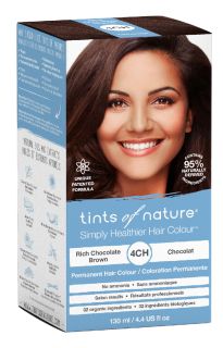 TINTS OF NATURE T4CH Rich Chocolate Brown matu krāsa, 130 ml