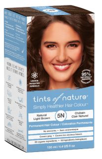 TINTS OF NATURE T5N Natural Light Brown matu krāsa, 130 ml