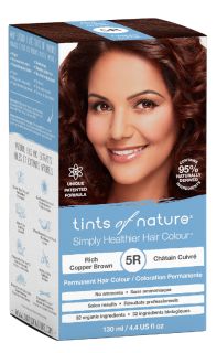 TINTS OF NATURE T5R Rich Copper Brown matu krāsa, 130 ml