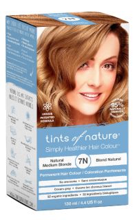 TINTS OF NATURE T7N Natural Medium Blonde matu krāsa, 130 ml