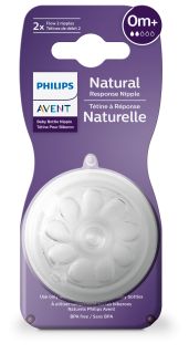 PHILIPS Philips Avent Natural Response 0M+ knupis, 2 gab.