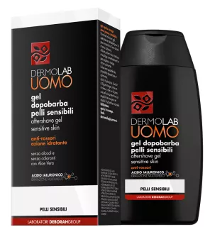 DERMOLAB Uomo for Sensitive Skin gels pēc skūšanās, 120 ml