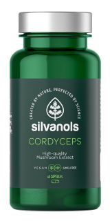 SILVANOLS Cordyceps kapsulas, 60 gab.