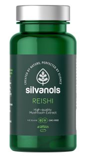 SILVANOLS Reishi kapsulas, 60 gab.