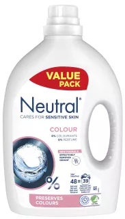 NEUTRAL Colour šķidrais veļas mazgāšanas līdzeklis, 1950 ml