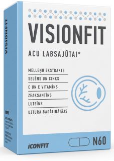 ICONFIT Bilster Visionfit kapsulas, 60 gab.