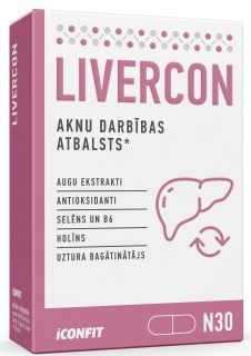 ICONFIT Blister Livercon kapsulas, 30 gab.